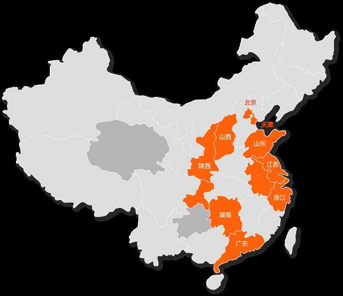 分校遍布全国